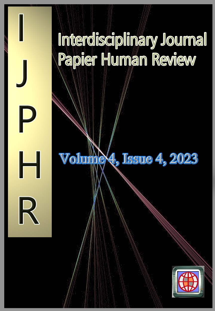 					View Vol. 4 No. 4 (2023): Interdisciplinary Journal Papier Human Review
				