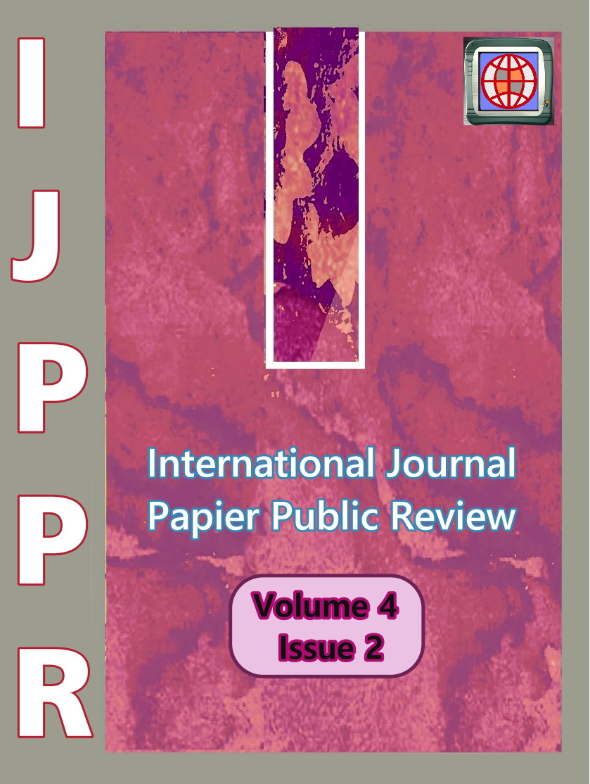 					View Vol. 4 No. 2 (2023): International Journal Papier Public Review
				