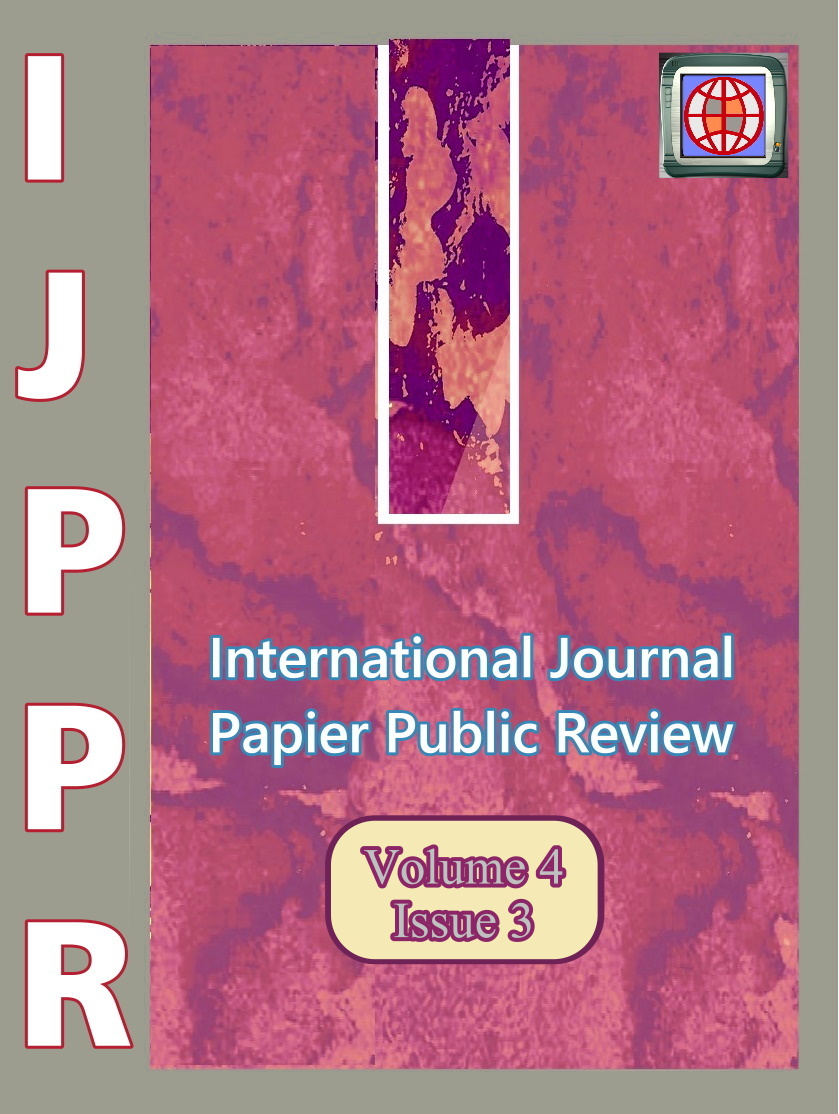 					View Vol. 4 No. 3 (2023): International Journal Papier Public Review
				