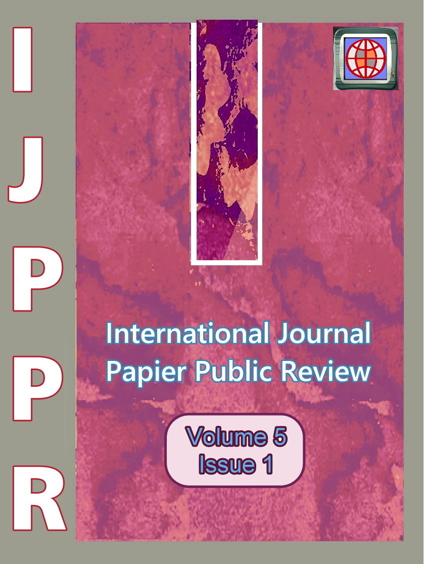 					View Vol. 5 No. 1 (2024): International Journal Papier Public Review
				