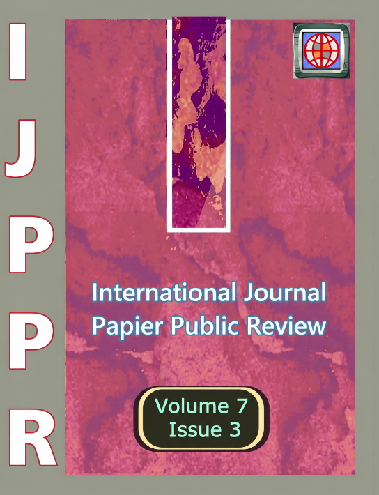 					View Vol. 7 No. 3 (2026): International Journal Papier Public Review 
				
